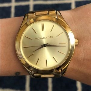 Gold Michael Kors Watch